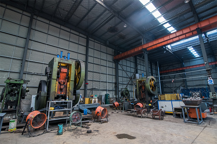 双城网架配件-锥头加工车间