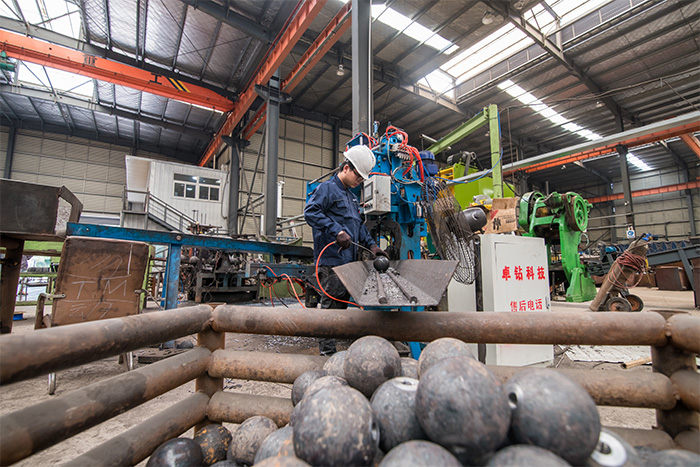 双城网架配件-螺栓球加工车间