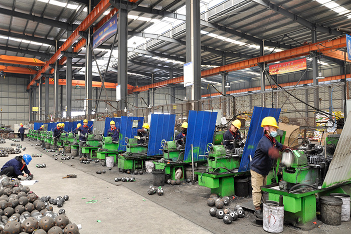 双城网架锥头车间